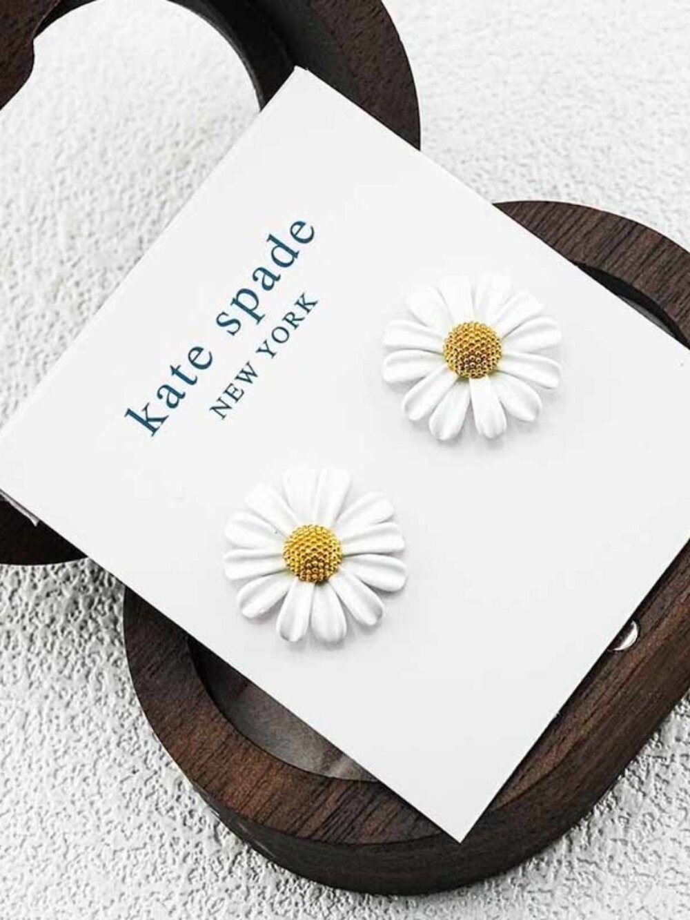 Kate Spade Unique Flower Stud Earrings - Picture 3 of 5